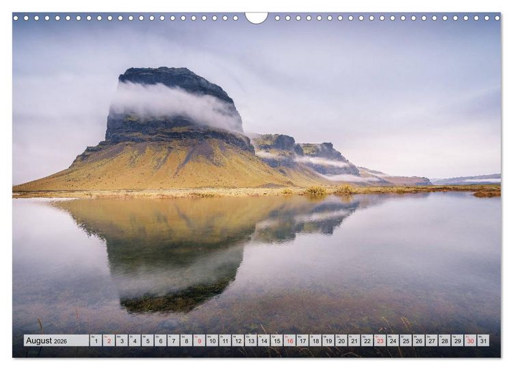 Produktbild: Island - Augenblicke 2026 (Wandkalender 2026 DIN A3 quer), CALVENDO Monatskalender