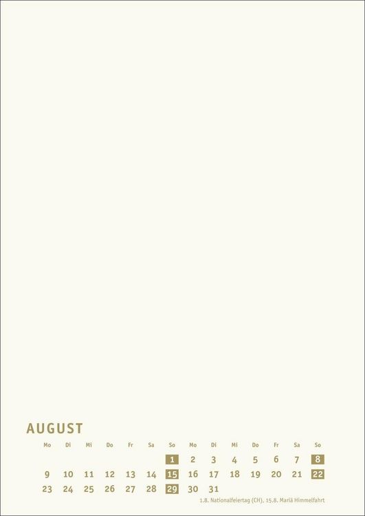 Produktbild: Premium-Bastelkalender gold A4 2027