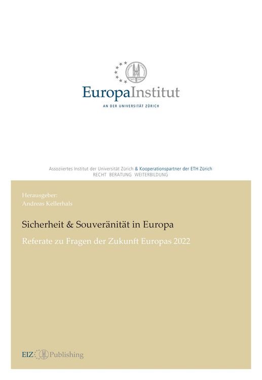 Produktbild: Sicherheit & Souver&auml;nit&auml;t in Europa