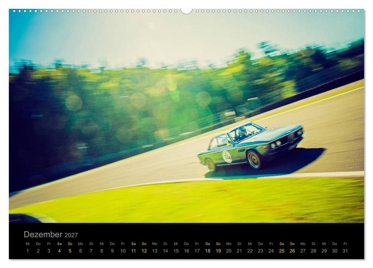 Produktbild: Classic BMW Racing (Wandkalender 2027 DIN A2 quer), CALVENDO Monatskalender