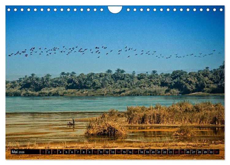 Produktbild: Abenteuer auf dem Nil. Eine Reise von Luxor nach Abu Simbel (Wandkalender 2026 DIN A4 quer), CALVENDO Monatskalender
