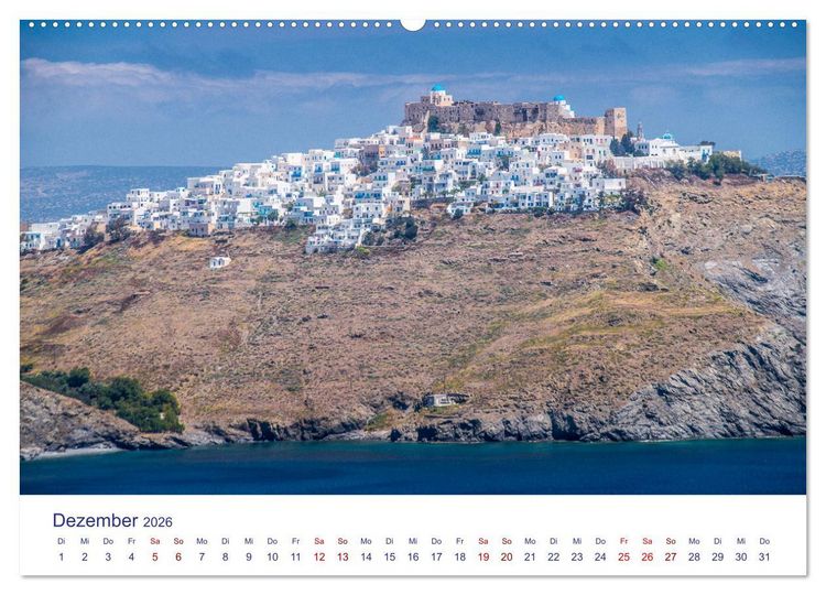 Produktbild: Astypalaia (hochwertiger Premium Wandkalender 2026 DIN A2 quer), Kunstdruck in Hochglanz