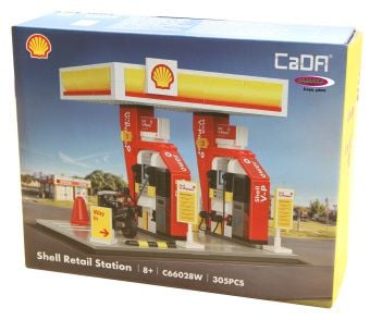 Produktbild: CaDA Shell Tankstelle Bricks