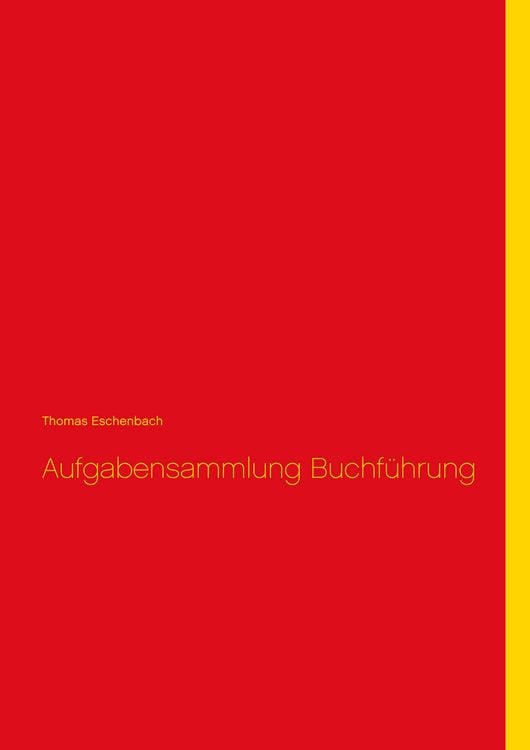 Produktbild: Aufgabensammlung Buchf&uuml;hrung
