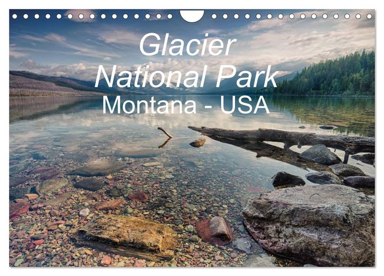 Produktbild: Glacier National Park Montana - USA (Wandkalender 2026 DIN A4 quer), CALVENDO Monatskalender