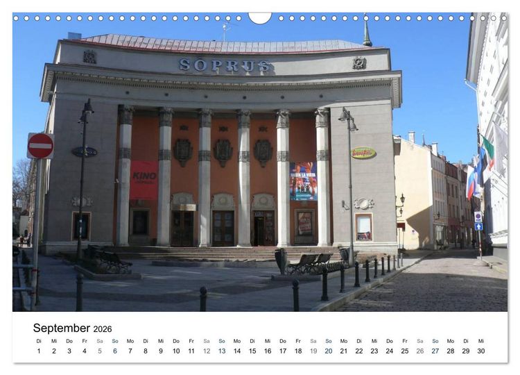 Produktbild: Tallinn (Wandkalender 2026 DIN A3 quer), CALVENDO Monatskalender