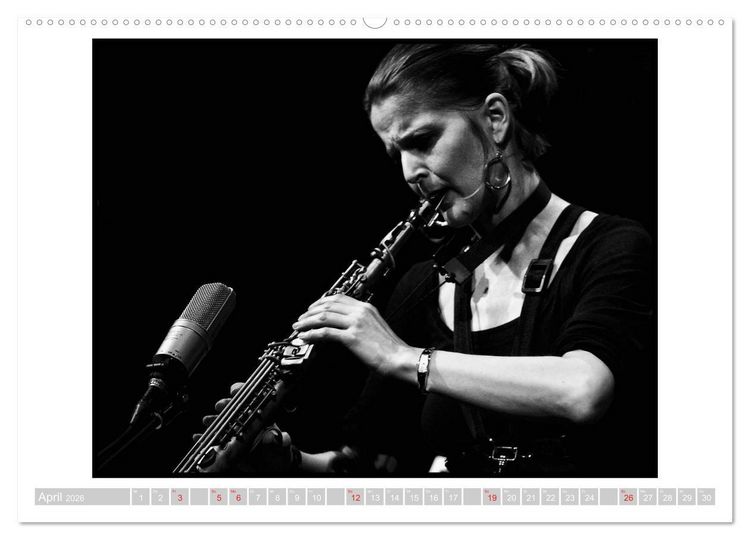 Produktbild: Jazz Ladies in der alten Schmiede (hochwertiger Premium Wandkalender 2026 DIN A2 quer), Kunstdruck in Hochglanz