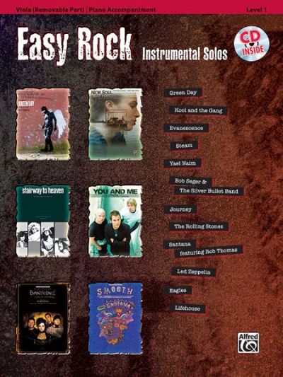 Produktbild: Easy Rock Instrumental Solos, Level 1 for Strings