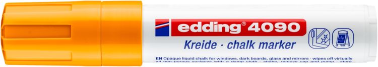 Produktbild: EDDING&reg; Kreide Marker 4090, neonorange