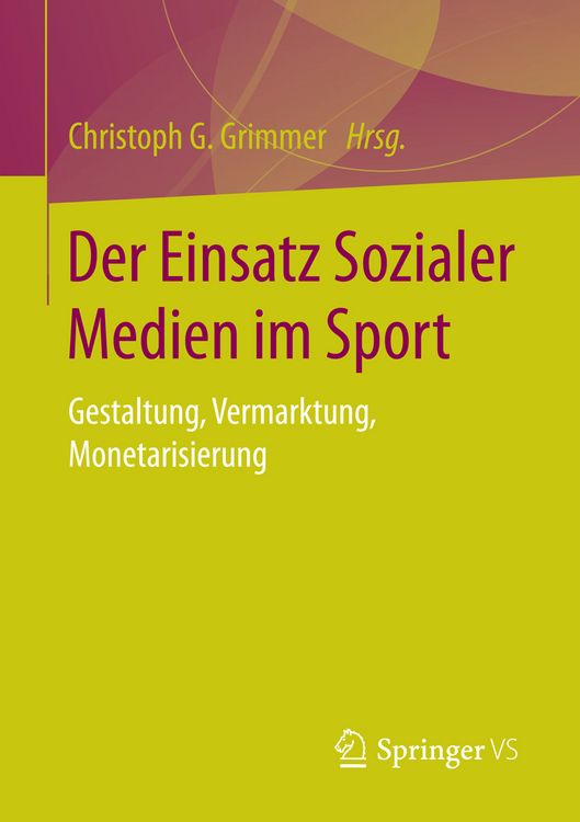 Produktbild: Der Einsatz Sozialer Medien im Sport