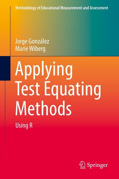 Produktbild: Applying Test Equating Methods