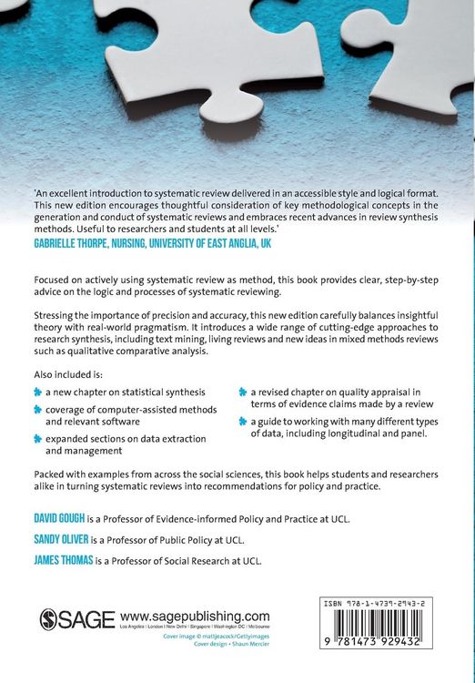 Produktbild: An Introduction to Systematic Reviews