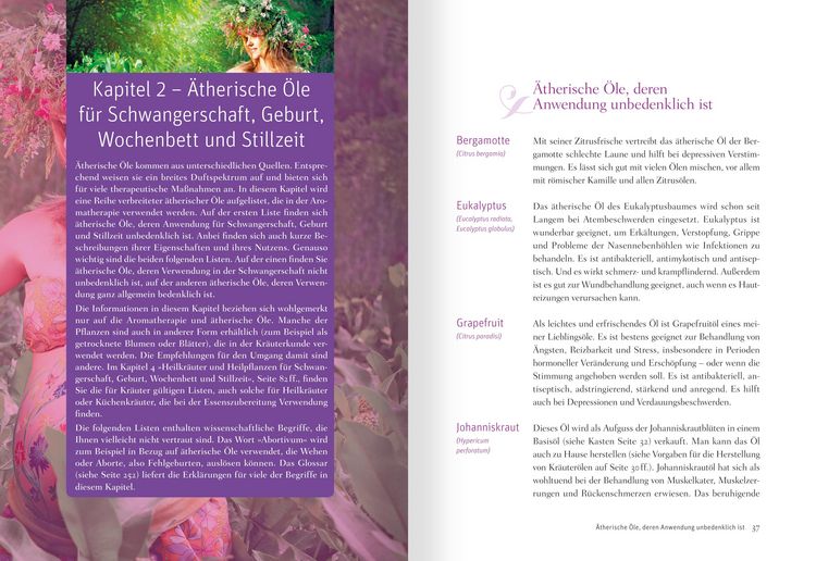 Produktbild: Aromatherapie und Heilpflanzen f&uuml;r Schwangerschaft, Geburt und Stillzeit