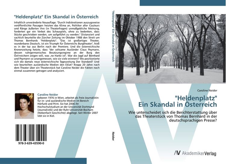 Produktbild: "Heldenplatz" Ein Skandal in &Ouml;sterreich