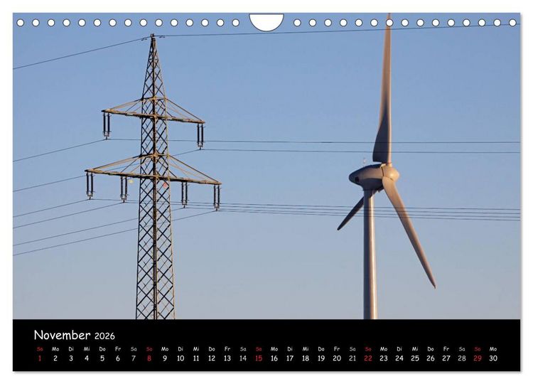 Produktbild: Unter Strom (Wandkalender 2026 DIN A4 quer), CALVENDO Monatskalender