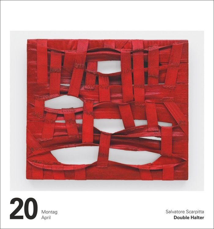 Produktbild: Kunst Tagesabreißkalender 2026 - Kulturkalender - Künstler, Werke, Museen