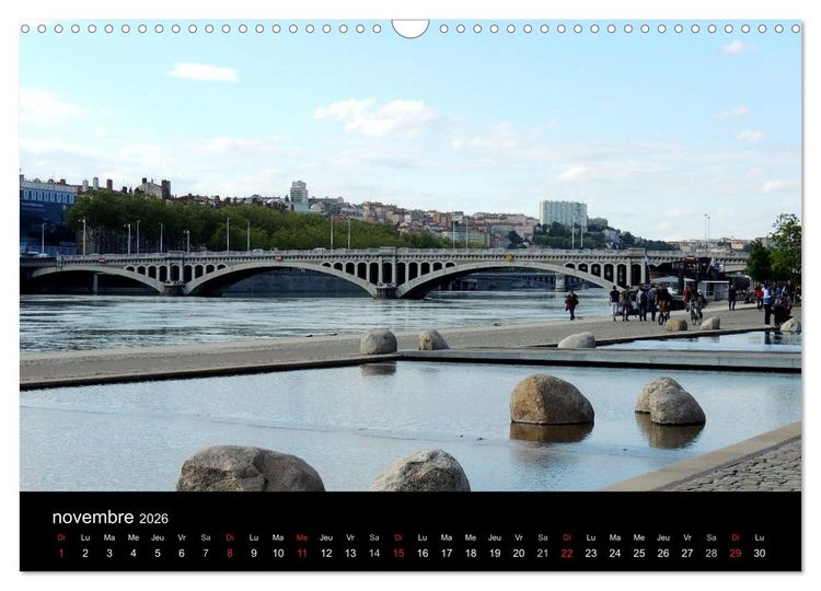 Produktbild: Tout simplement Lyon (Calendrier mural 2026 DIN A3 vertical), CALVENDO calendrier mensuel