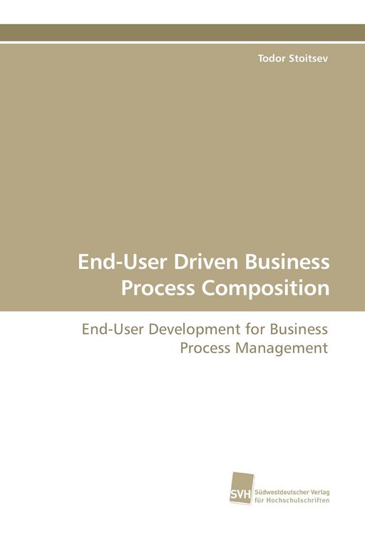 Produktbild: End-User Driven Business Process Composition