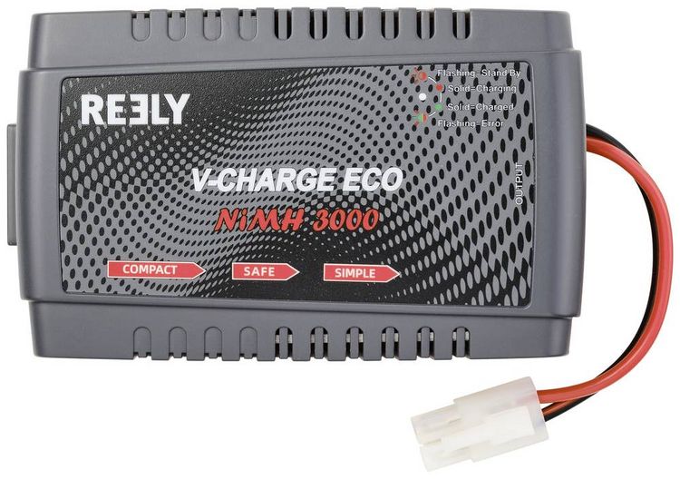 Produktbild: Reely V-CHARGE ECO NiMH 3000 Modellbau-Ladeger&auml;t 230V 3A NiMH, NiCd