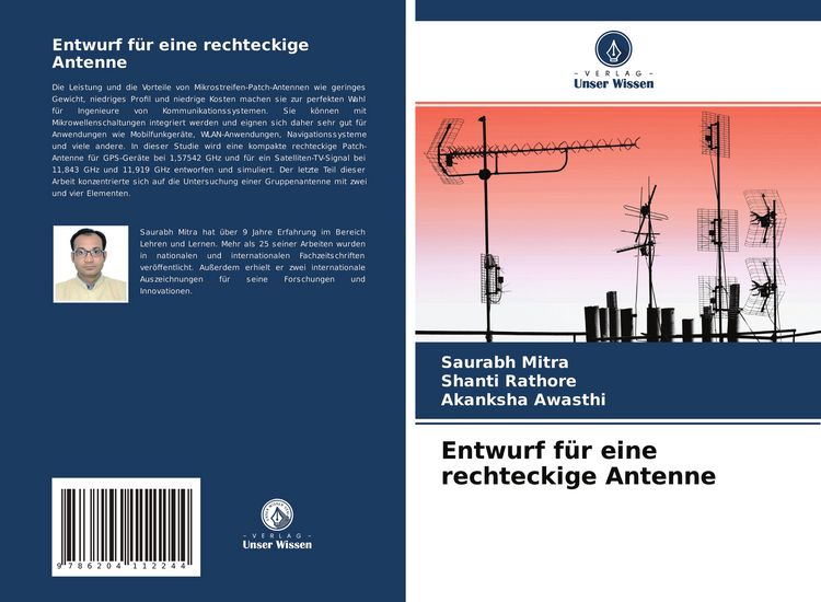 Produktbild: Entwurf f&uuml;r eine rechteckige Antenne