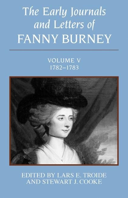 Produktbild: Early Journals and Letters of Fanny Burney: Volume V, 1782-1783