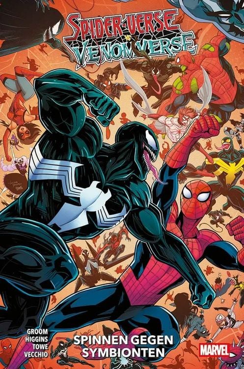 Produktbild: Spider-Verse vs. Venomverse: Spinnen gegen Symbionten