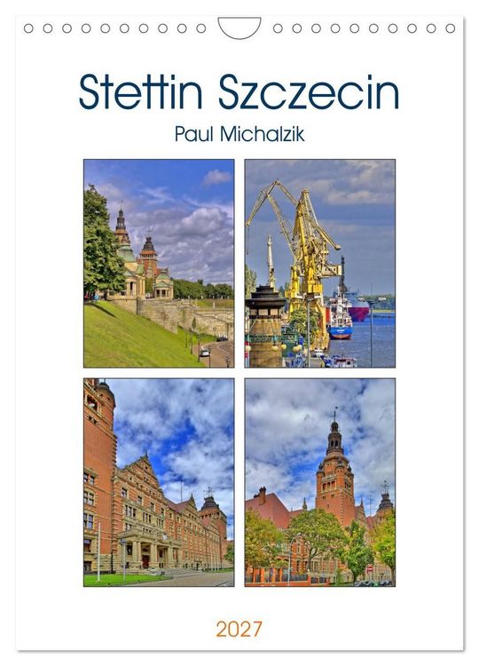 Produktbild: Stettin Szczecin (Wandkalender 2027 DIN A4 hoch), CALVENDO Monatskalender