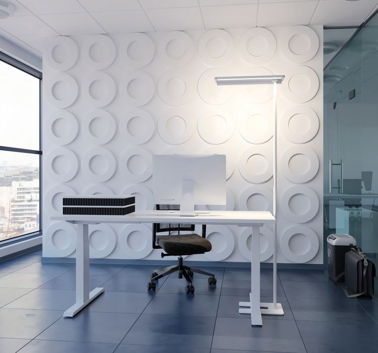 Produktbild: HANSA Stehleuchte LED Larimar, weiss