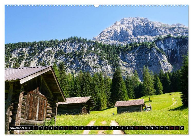 Produktbild: Wundersch&ouml;ne Zugspitzarena (Wandkalender 2026 DIN A2 quer), CALVENDO Monatskalender
