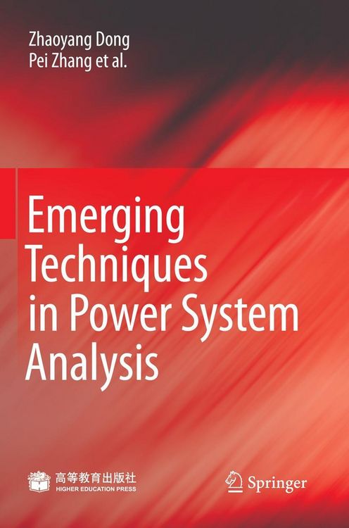 Produktbild: Emerging Techniques in Power System Analysis