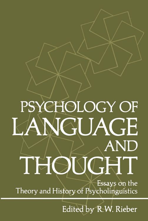 Produktbild: Psychology of Language and Thought