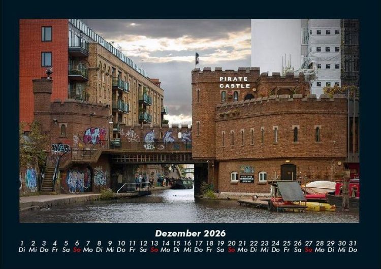 Produktbild: London 2026 Fotokalender DIN A4