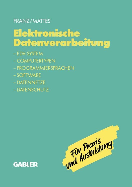 Produktbild: Elektronische Datenverarbeitung