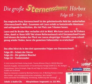 Produktbild: Die gro&szlig;e Sternenschweif H&ouml;rbox Folgen 28-30 (3 Audio CDs)
