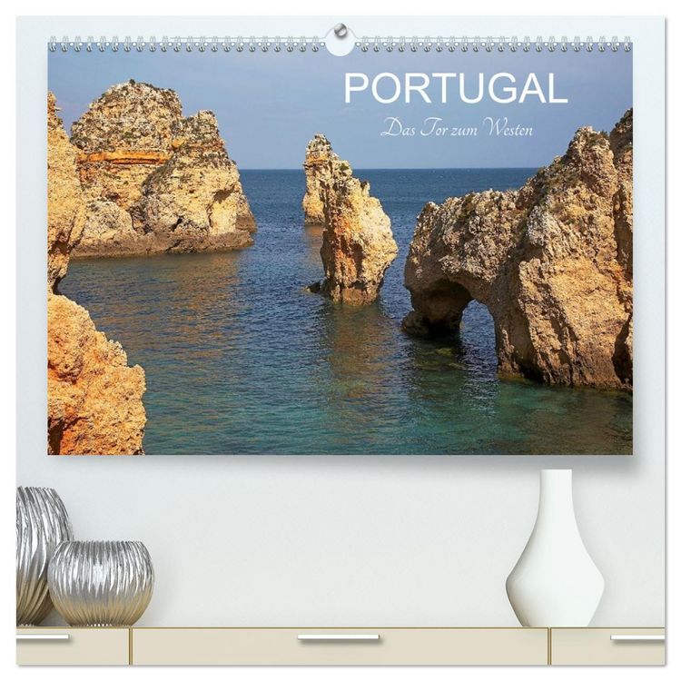 Produktbild: Portugal. Das Tor zum Westen (hochwertiger Premium Wandkalender 2027 DIN A2 quer), Kunstdruck in Hochglanz