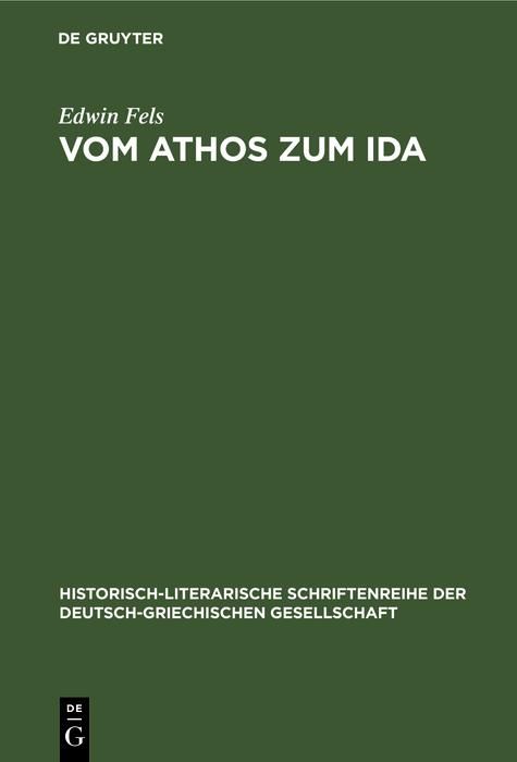 Produktbild: Vom Athos zum Ida
