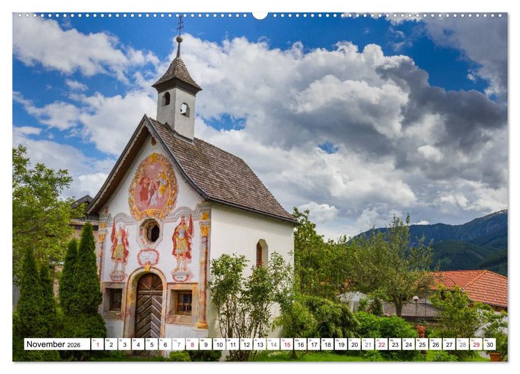 Produktbild: Reise nach Tirol - Die kleinen D&ouml;rfer bei Innsbruck (hochwertiger Premium Wandkalender 2026 DIN A2 quer), Kunstdruck in Hochglanz