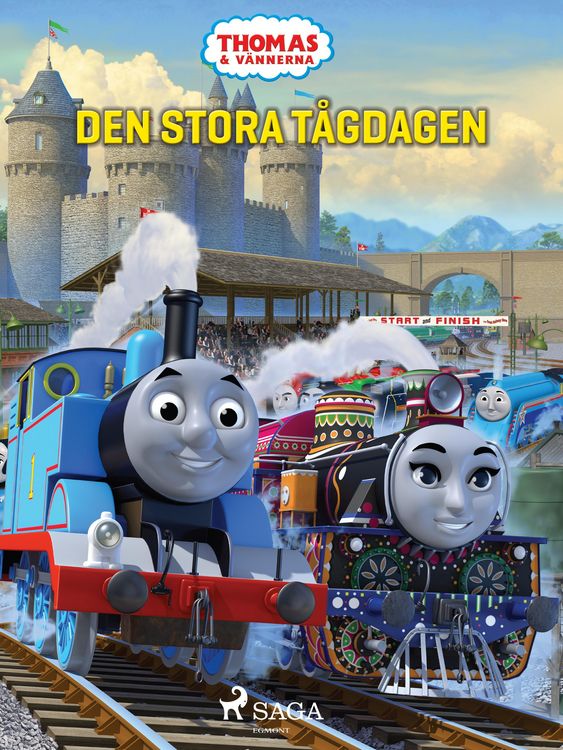 Produktbild: Thomas och v&auml;nnerna - Den stora t&aring;gdagen