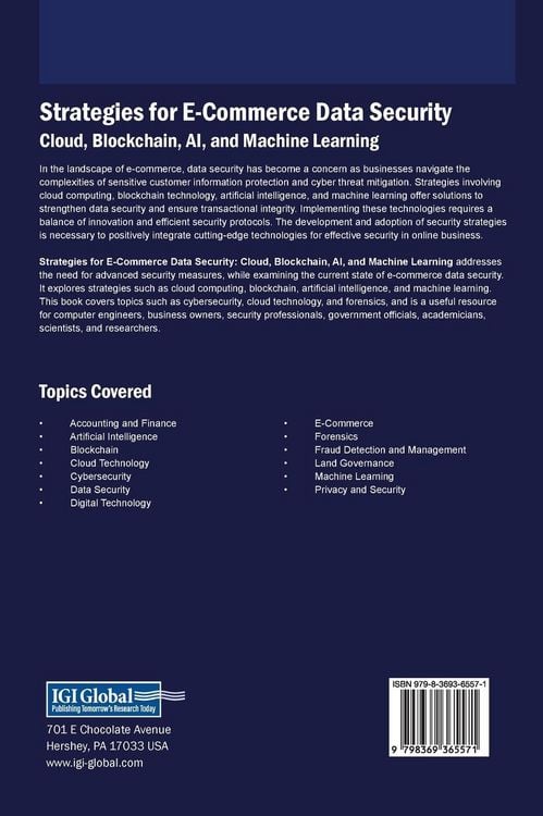 Produktbild: Strategies for E-Commerce Data Security