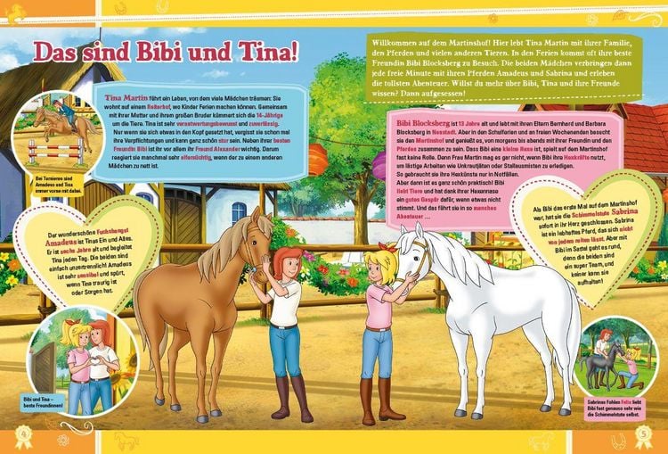 Produktbild: Bibi & Tina: Das gro&szlig;e Jubil&auml;umsbuch