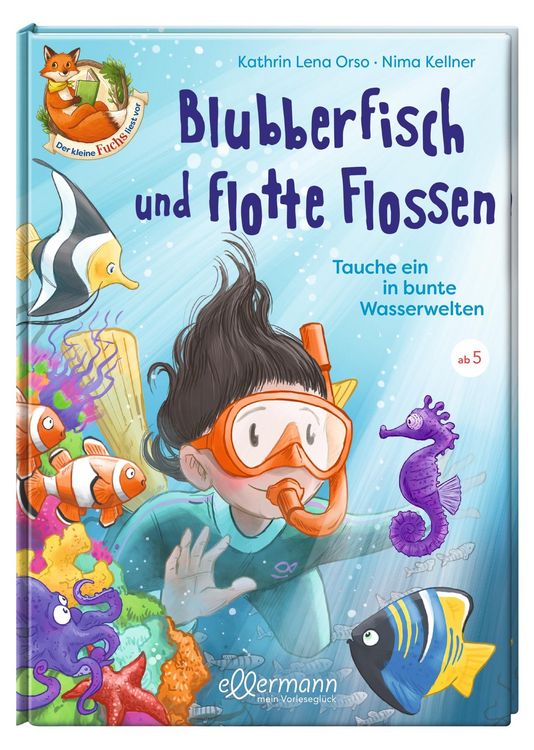 Produktbild: Der kleine Fuchs liest vor. Blubberfisch und flotte Flossen