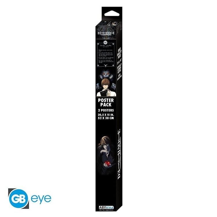 Produktbild: DEATH NOTE - Set 2 Chibi Posters - Light & Death Note (52x38) x4