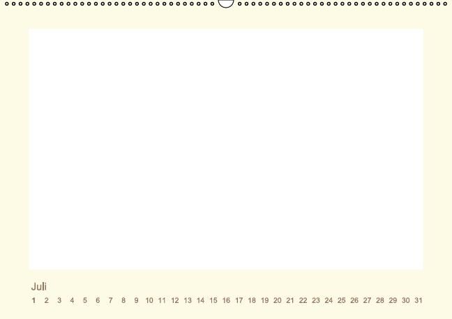 Produktbild: Immerw&auml;hrender Kalender zum selber Gestalten (Wandkalender immerw&auml;hrend DIN A2 quer)