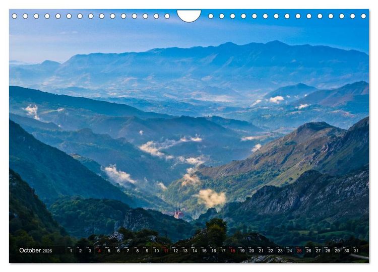 Produktbild: Picos de Europa - In and around the national park (Wall Calendar 2026 DIN A4 landscape), CALVENDO 12 Month Wall Calendar
