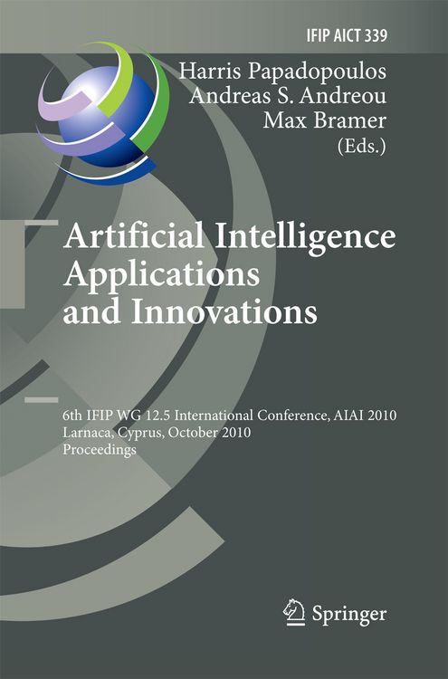 Produktbild: Artificial Intelligence Applications and Innovations