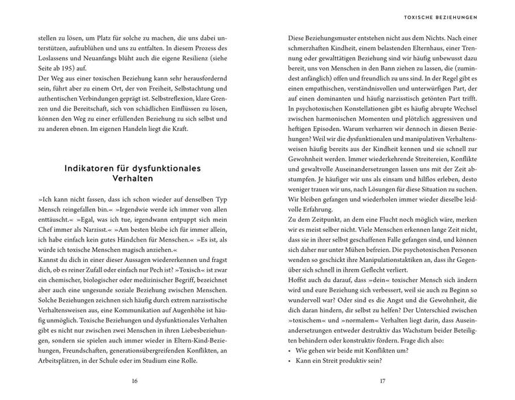 Immun gegen toxische Menschen
