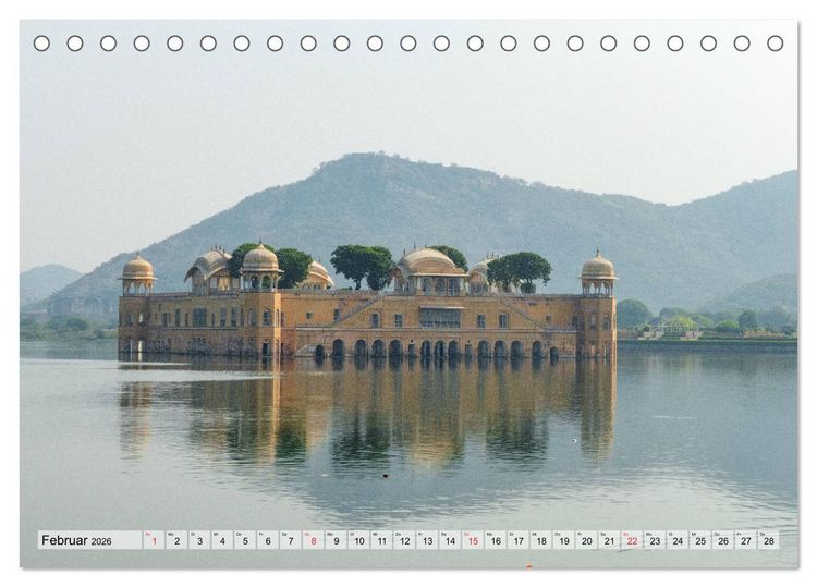 Produktbild: Indien - Eindrucksvoller Subkontinent (Tischkalender 2026 DIN A5 quer), CALVENDO Monatskalender