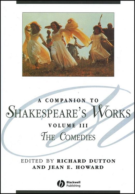 Produktbild: A Companion to Shakespeare's Works, Volume III