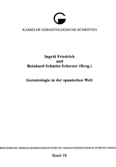 Produktbild: Gerontologie in der spanischen Welt
