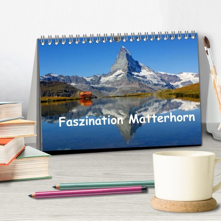 Produktbild: Faszination Matterhorn (Tischkalender 2026 DIN A5 quer), CALVENDO Monatskalender